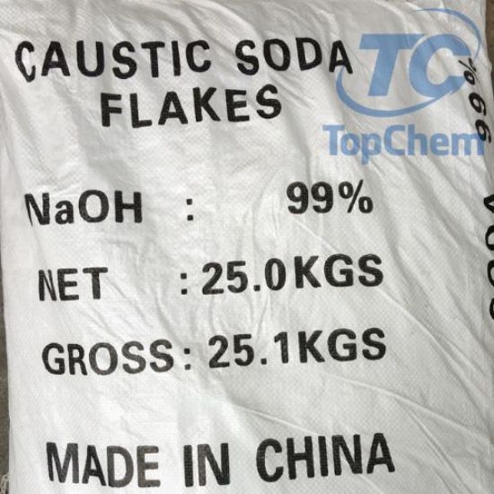 Hình ảnh của NaOH 99% (vảy-hạt/ scaly-granular)