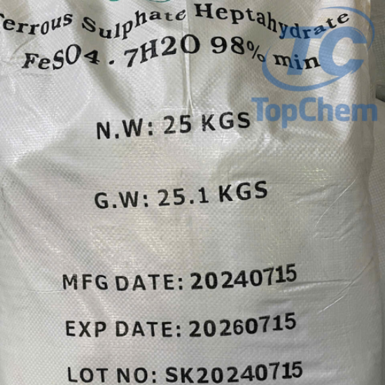 Hình ảnh của FERROUS SULFATE HEPTAHYDRATE - FeSO₄·7H₂O